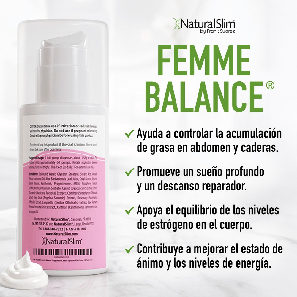 Femme Balance™ | Crema Liposomal Para la Piel — imagen oficial del producto · Vista 4