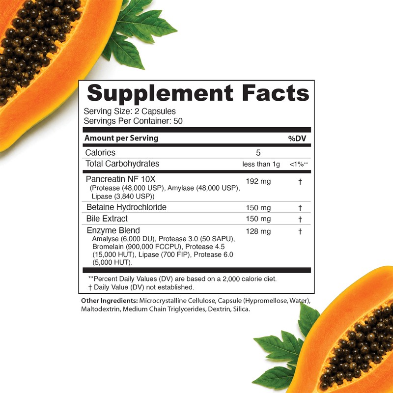 Helpzymes® | Enzimas Digestivas — imagen oficial del producto · Vista 4