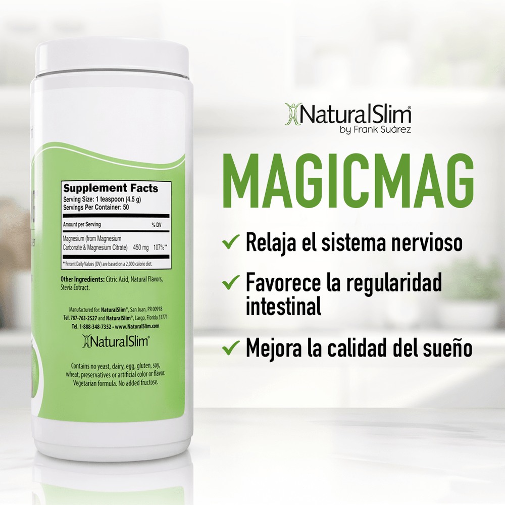 MagicMag® Fresa-Limón | Citrato de magnesio en polvo — imagen oficial del producto · Vista 4