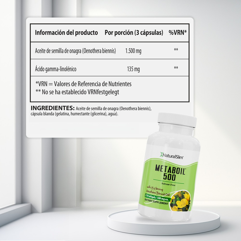 METABOIL™ | GLA | Quemador de Grasa — imagen oficial del producto · Vista 5