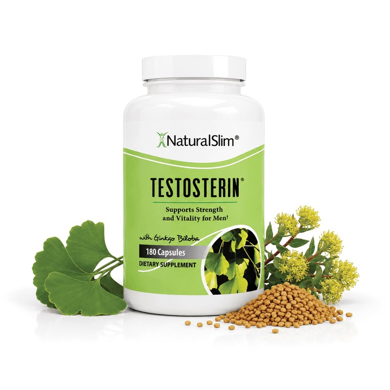 Testosterin® | Ayuda para Caballeros con Testofen® - energía física, masa muscular, y sexualidad masculina — imagen oficial del producto · Vista 1
