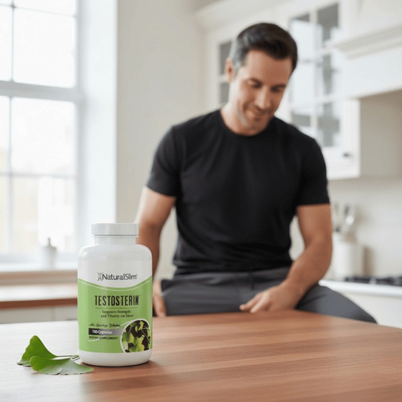 Testosterin® | Ayuda para Caballeros con Testofen® - energía física, masa muscular, y sexualidad masculina — imagen oficial del producto · Vista 2